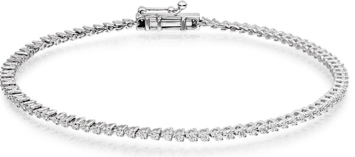 1.00 Carat Tennis Diamond Bracelet £2159, Vashi.com