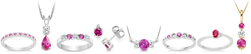 Pink power jewellery, Vashi.com, Vashi Dominguez, pink sapphire, ruby