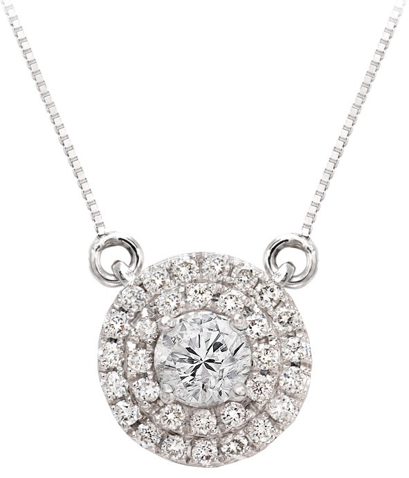 Spiral Diamond Pendant in Platinum, Vashi.com, Vashi Dominguez